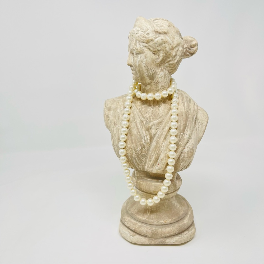 Vintage Sarah Coventry Faux Pearl Necklace | Classic‎ Single Strand - Picture 3 of 8